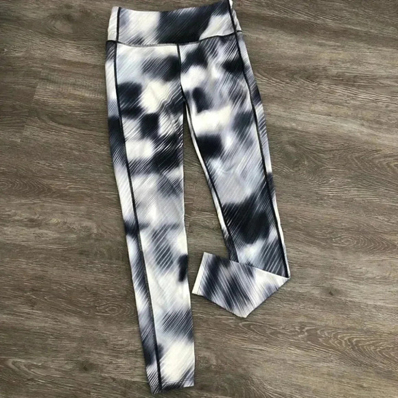 Athleta Full Length Chaturanga Leggings Yoga Pants Gym in Alpine Gray XS - Picture 2 of 13